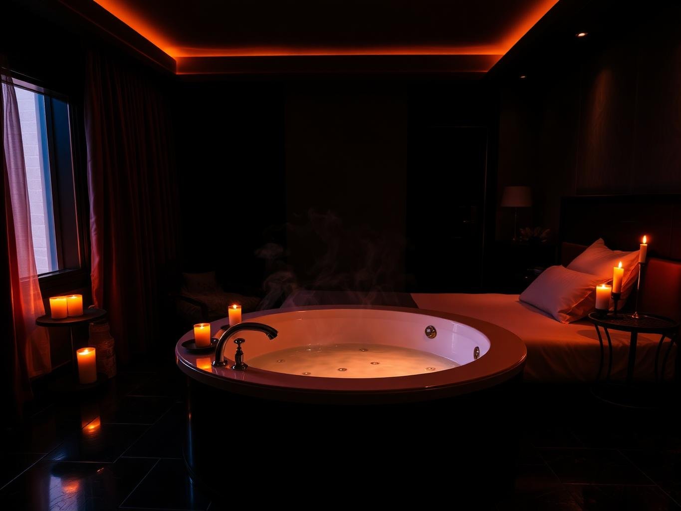 Suite con jacuzzi en Motel Flamingo